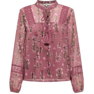 ONLY Onltessa Eliza Ls Top WVN, Rosa Brun, XXS ONLY Onltessa Eliza Ls Top WVN, Rosa Brun, XXS
