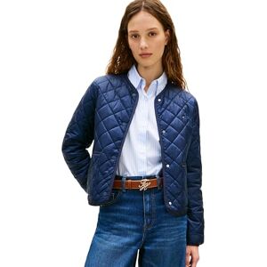 Tommy Hilfiger dam Lw vadderad reg quiltad jacka Ww0Ww47290, blå, XL Tommy Hilfiger dam Lw vadderad reg quiltad jacka Ww0Ww47290, blå, XL