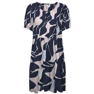 ONLY Onlnova Life Vis Thea Kh Dress AOP, Sky Captain, XS ONLY Onlnova Life Vis Thea Kh Dress AOP, Sky Captain, XS