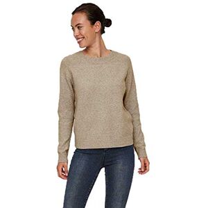 VERO MODA VMDOFFY LS O-hals blus GA NOOS tröja, sepia bläck/detalj: melange, XXL, Sepia Tint/Detail:melange, XXL VERO MODA VMDOFFY LS O-hals blus GA NOOS tröja, sepia bläck/detalj: melange, XXL, Sepia Tint/Detail:melange, XXL