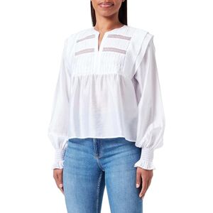 Boss Dam C_ibaca Blouse, vit100, 34 Boss Dam C_ibaca Blouse, vit100, 34