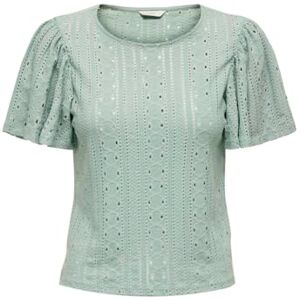 ONLY Endast Onlriverside S/S stil topp JRS, Grön, XXS ONLY Endast Onlriverside S/S stil topp JRS, Grön, XXS