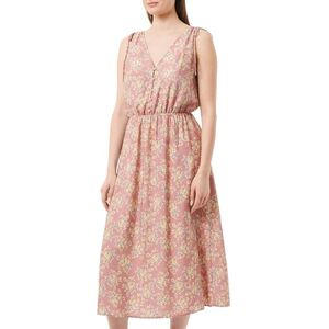 ZITHA Damklänning Klänning med blommigt tryck, Rosa beige, L ZITHA Damklänning Klänning med blommigt tryck, Rosa beige, L
