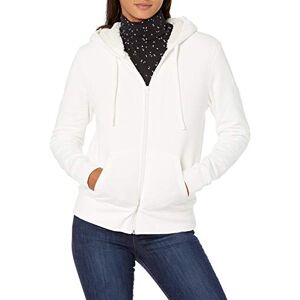Amazon Essentials Women's Sherpa-fodrad fleecejacka med huva och dragkedja (finns i plusstorlek), Benvit, XS Amazon Essentials Women's Sherpa-fodrad fleecejacka med huva och dragkedja (finns i plusstorlek), Benvit, XS