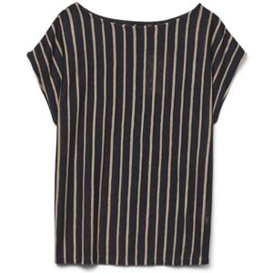 VERO MODA dam Vmlana Ss Boat Neck Top JRS Ga, marinblå blazer, M VERO MODA dam Vmlana Ss Boat Neck Top JRS Ga, marinblå blazer, M