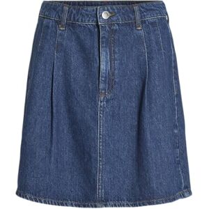 Vila Vinim Hw Short denim kjol Dbd, Mörkblå denim, 40 Vila Vinim Hw Short denim kjol Dbd, Mörkblå denim, 40