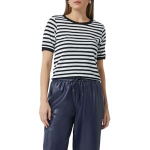 Comma randig T-shirt, 99 g0, 42 Comma randig T-shirt, 99 g0, 42
