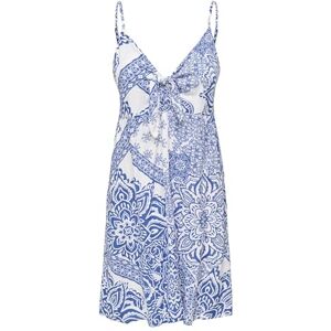 ONLY Onlnova Life Elite Jules Dress AOP, Mazarine blå, XS ONLY Onlnova Life Elite Jules Dress AOP, Mazarine blå, XS