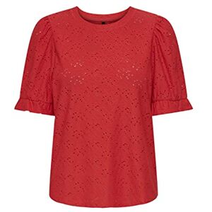 ONLY Bestseller A/S Dam ONLSMILLA S/S Puff JRS topp, Fiery Red, 3XL, Eldigt röd, 3XL ONLY Bestseller A/S Dam ONLSMILLA S/S Puff JRS topp, Fiery Red, 3XL, Eldigt röd, 3XL
