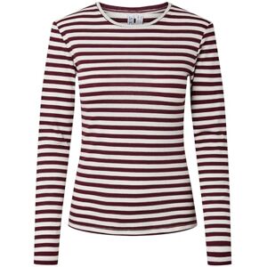 PIECES Pcruka Ls Top JRS Noos Bc, tawny port, S PIECES Pcruka Ls Top JRS Noos Bc, tawny port, S