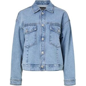 PIECES Pcelma Denim jacka Noos Bc, Ljusblå denim, x_s PIECES Pcelma Denim jacka Noos Bc, Ljusblå denim, x_s