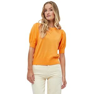 Minus Dam Liva Puff halv ärm stickad pullover Orange UK Hösttröjor för damer Storlek XXL T-Shirt, 6070 apelsinskal, XXL Minus Dam Liva Puff halv ärm stickad pullover Orange UK Hösttröjor för damer Storlek XXL T-Shirt, 6070 apelsinskal, XXL