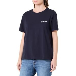 GANT REG Cotton Script SS T-shirt, blå, L GANT REG Cotton Script SS T-shirt, blå, L