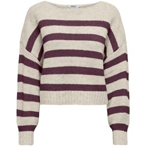 ONLY Onlaya Life L/S Boatneck Cc KNT, Björk, M ONLY Onlaya Life L/S Boatneck Cc KNT, Björk, M