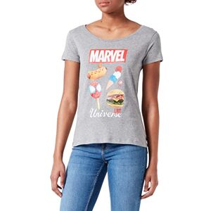 Marvel T-shirt dam, Melange grå, XXL Marvel T-shirt dam, Melange grå, XXL