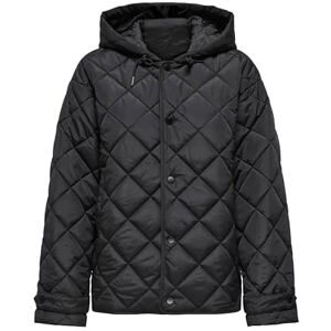 ONLY Onljuliet Quilted Hood Jacka Noos OTW, svart, x_l ONLY Onljuliet Quilted Hood Jacka Noos OTW, svart, x_l