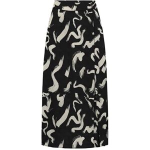 ONLY Onlnova Life Elite Piper Slit Skirt AOP, Black/Aop:587 Yoko, XS ONLY Onlnova Life Elite Piper Slit Skirt AOP, Black/Aop:587 Yoko, XS
