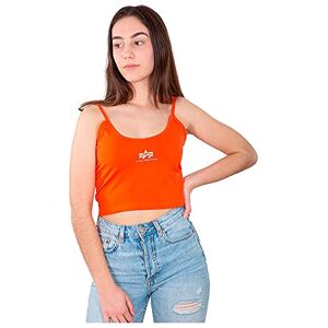 Alpha Industries Basic Crop Top SL Tank för damer Black/Grey Alpha Industries Basic Crop Top SL Tank för damer Black/Grey