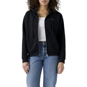 Levi's Everyday huvtröja med dragkedja antracit natt Fle, Kaviar, L Levi's Everyday huvtröja med dragkedja antracit natt Fle, Kaviar, L