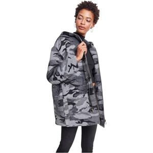 Urban Classics Dam oversize camo parkas, Flerfärgad (Darkcamo 00707), M Urban Classics Dam oversize camo parkas, Flerfärgad (Darkcamo 00707), M