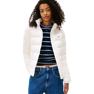 Tommy Jeans TJW SLIM DRICKA MED DRICKEDJA, DW0DW21618, vit, L, Vit (Ecru), L Tommy Jeans TJW SLIM DRICKA MED DRICKEDJA, DW0DW21618, vit, L, Vit (Ecru), L