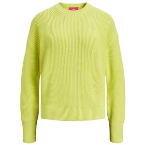JJXX Bestseller A/S Damer JXMILA Twist Crew Neck Knit NOOS tröja, limead, XL, Limeade, XL JJXX Bestseller A/S Damer JXMILA Twist Crew Neck Knit NOOS tröja, limead, XL, Limeade, XL