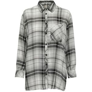 ONLY Dam-Onlkarolina L/S skjorta Noos WVN blus, Svart/kontroll: molndansare, M ONLY Dam-Onlkarolina L/S skjorta Noos WVN blus, Svart/kontroll: molndansare, M