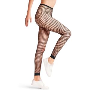 FALKE Damleggings, Wicker Games W Le transparent mönstrad, 1 styck, svart svart 3009, M-L FALKE Damleggings, Wicker Games W Le transparent mönstrad, 1 styck, svart svart 3009, M-L