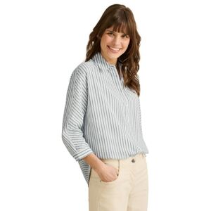 Cecil randig skjortblus, Slate khaki, XXL Cecil randig skjortblus, Slate khaki, XXL