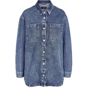 NOISY MAY dam Nmalva L/S DNM Shacket Az351Mb Cur Noos, Medium Blue Denim, Numeric_54, Mellanblå denim, numeric_54 NOISY MAY dam Nmalva L/S DNM Shacket Az351Mb Cur Noos, Medium Blue Denim, Numeric_54, Mellanblå denim, numeric_54