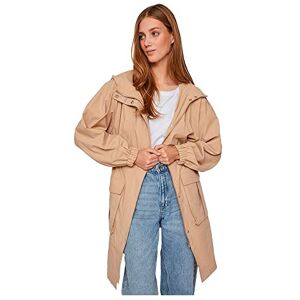 Vila Dam VISILIANA Lång Jacket-NOOS Parka, Sesame, 42, Sesame, 42 Vila Dam VISILIANA Lång Jacket-NOOS Parka, Sesame, 42, Sesame, 42