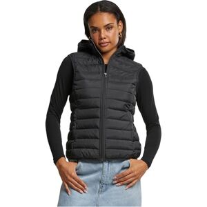 Urban Classics Ladies Ultralätt buffertväst, svart, XS Urban Classics Ladies Ultralätt buffertväst, svart, XS