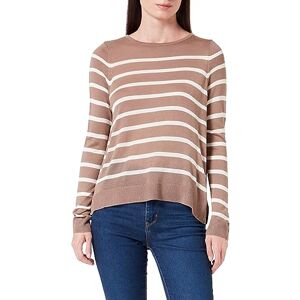 VERO MODA VMNOVA LS O-hals GA NOOS tröja, brun Lentil/ränder: björk, M, Brown Lentil/Stripes:birch, M VERO MODA VMNOVA LS O-hals GA NOOS tröja, brun Lentil/ränder: björk, M, Brown Lentil/Stripes:birch, M