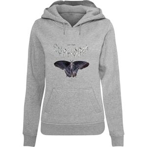 Tee Dam huvtröja Euphoria Hoody, avslappnad huvtröja med fronttryck, normal passform, storlekar XS – 5XL, Grå ljung, M Tee Dam huvtröja Euphoria Hoody, avslappnad huvtröja med fronttryck, normal passform, storlekar XS – 5XL, Grå ljung, M