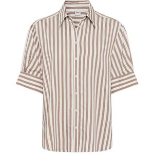 Brax Dam Style.villy viskos randig blus, 53 taupe, 40 Brax Dam Style.villy viskos randig blus, 53 taupe, 40