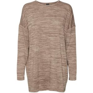 VERO MODA Bestseller A/S VMKATIE LS Long Top JRS NOOS, Brun ventil, S VERO MODA Bestseller A/S VMKATIE LS Long Top JRS NOOS, Brun ventil, S