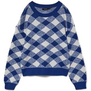 VERO MODA Vmlara Ls O-hals tröja Boo Rep, Surfa på webben, M VERO MODA Vmlara Ls O-hals tröja Boo Rep, Surfa på webben, M