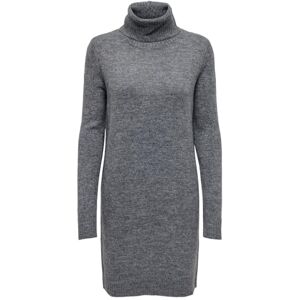 JDY elanor L/S Cowlneck klänning KNT Noos stickad klänning, Mörkgrå melange, XS JDY elanor L/S Cowlneck klänning KNT Noos stickad klänning, Mörkgrå melange, XS