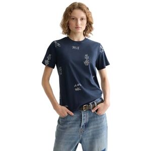 Scotch & Soda All Over Tryckt T-shirt, Kol V470, S Scotch & Soda All Over Tryckt T-shirt, Kol V470, S