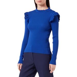 ONLY ONLSIA Sally Ruffle LS KNT NOOS tröja, Surf The Web, S, Surf The Web, S ONLY ONLSIA Sally Ruffle LS KNT NOOS tröja, Surf The Web, S, Surf The Web, S