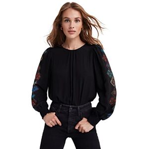 Desigual Dam Body_Candy T-shirt, svart, XL Desigual Dam Body_Candy T-shirt, svart, XL