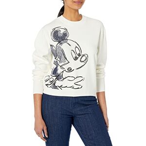 Desigual dam sweatshirt, Vit, M Desigual dam sweatshirt, Vit, M
