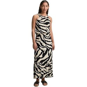 TOM TAILOR damklänning, 38070 – abstrakt beige zebra, 34 TOM TAILOR damklänning, 38070 – abstrakt beige zebra, 34