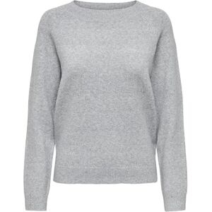 ONLY ONLRICA Life L/S KNT NOOS tröja, ljusgrå, M, Hellgrau, M ONLY ONLRICA Life L/S KNT NOOS tröja, ljusgrå, M, Hellgrau, M