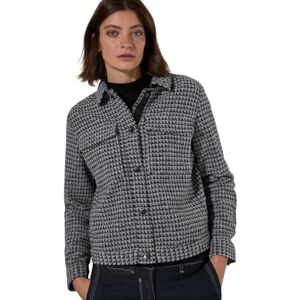 Cecil TOS Jacquard kort jacka, svart, M Cecil TOS Jacquard kort jacka, svart, M
