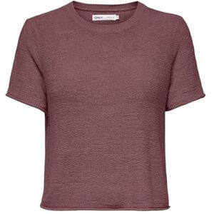 ONLY Onlsunny S/S tröja Knt Noos, Rosa Brun, 3XL ONLY Onlsunny S/S tröja Knt Noos, Rosa Brun, 3XL