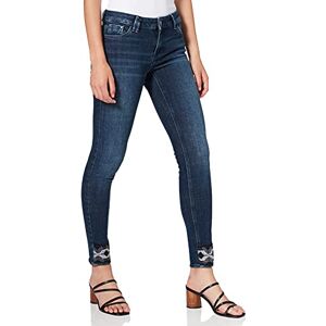 Cross Jeans Cross Dam Giselle Skinny jeans, Blå (Dark Blue 009), 26W Cross Jeans Cross Dam Giselle Skinny jeans, Blå (Dark Blue 009), 26W
