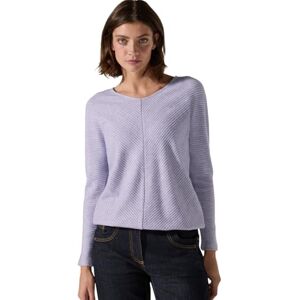 Cecil Melange Ottoman T-shirt, Gentle Lilac Melange, XXL Cecil Melange Ottoman T-shirt, Gentle Lilac Melange, XXL