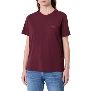 GANT REG Tonal Shield SS T-shirt, röd, XS GANT REG Tonal Shield SS T-shirt, röd, XS