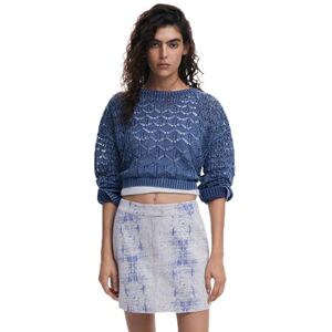 Desigual JERS_Reine, 5025 Space Blue, L, Blå, L Desigual JERS_Reine, 5025 Space Blue, L, Blå, L